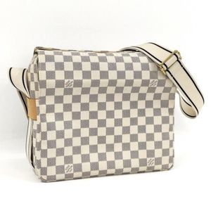 Louis Vuitton Naviglio Shoulder Bag Damier Azur